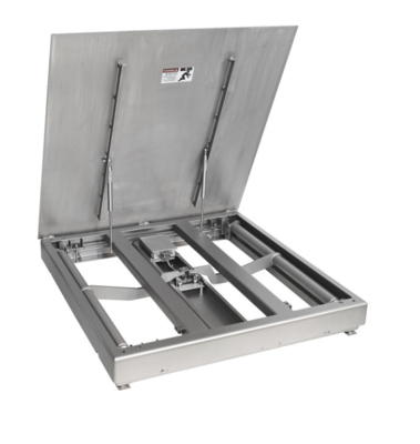 डिजिटल फ्लोर स्केल PFK989-ES1500 - सटीक भार के लिए टिकाऊ औद्योगिक मंच