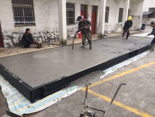 ट्रक के वजन के सटीक माप के लिए भारी शुल्क पोर्टेबल अक्ष तराजू