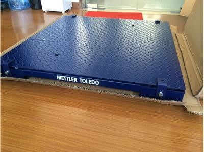 Metter टोलेडो लो प्रोफाइल स्टेनलेस स्टील फ्लोर स्केल 500Kg 1000Kg 1.2x1.2 मीटर