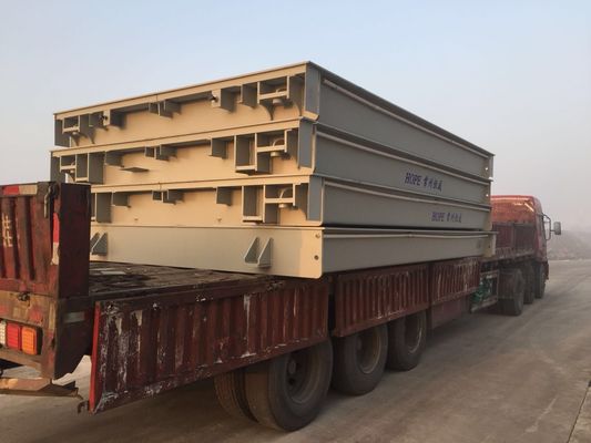 लॉरी डंप ट्रक स्केल 80 टन 100 टन वजनी 21 मीटर प्लेटफॉर्म लंबाई